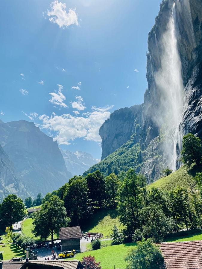 Breathtaking Waterfall Apartment Nr.2 Lauterbrunnen Zewnętrze zdjęcie